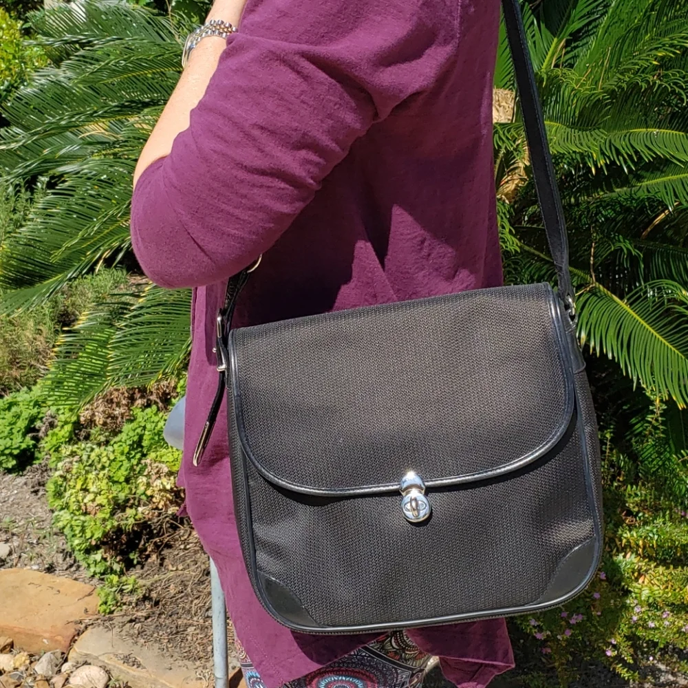 Piero Guido black shoulder bag - Picture 5 of 16
